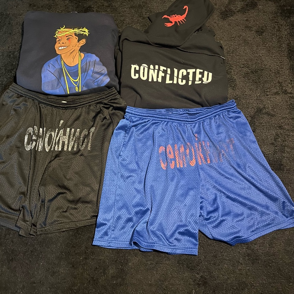 Gift Griselda merch champion hoodie and shorts